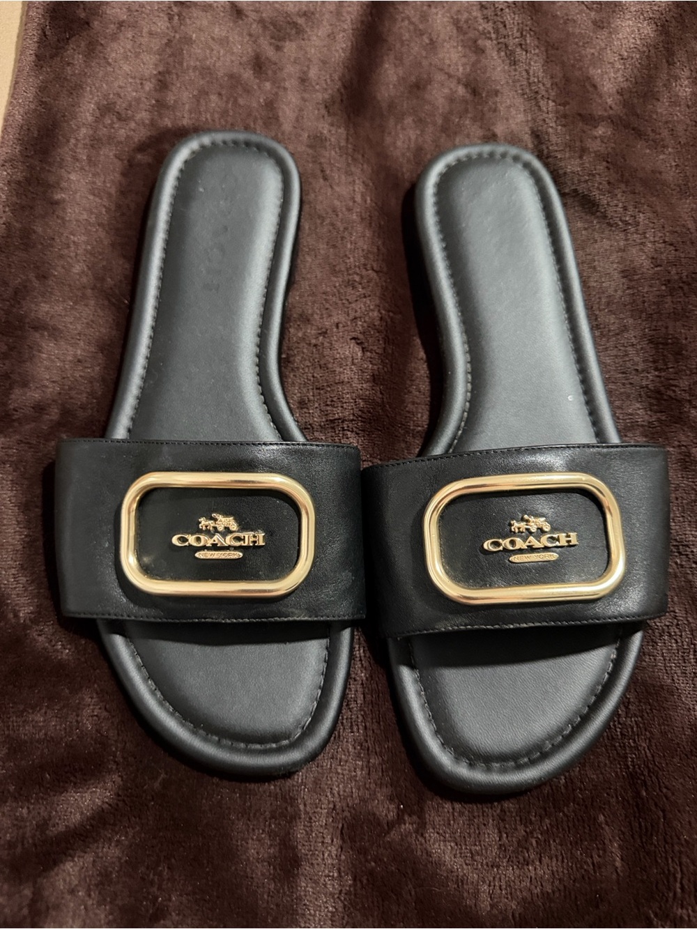 Coach sandals